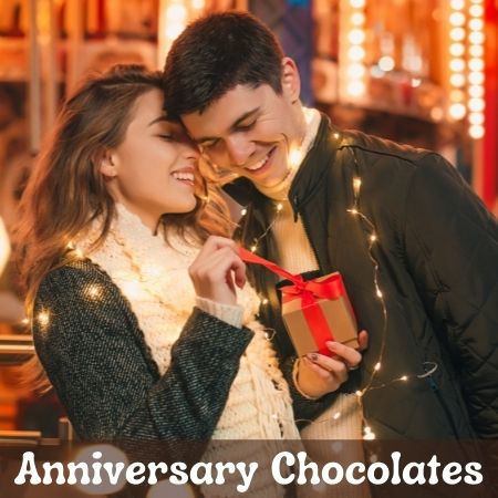 Happy anniversary chocolates